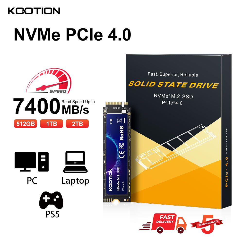 Samsung Ssd 980 Pro - KOOTION X16 M.2 NVMe SSD 2TB