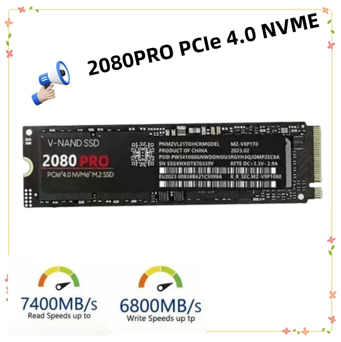 Samsung Ssd 980 Pro - 2080PRO NVME M2 2280 SAM 1TB