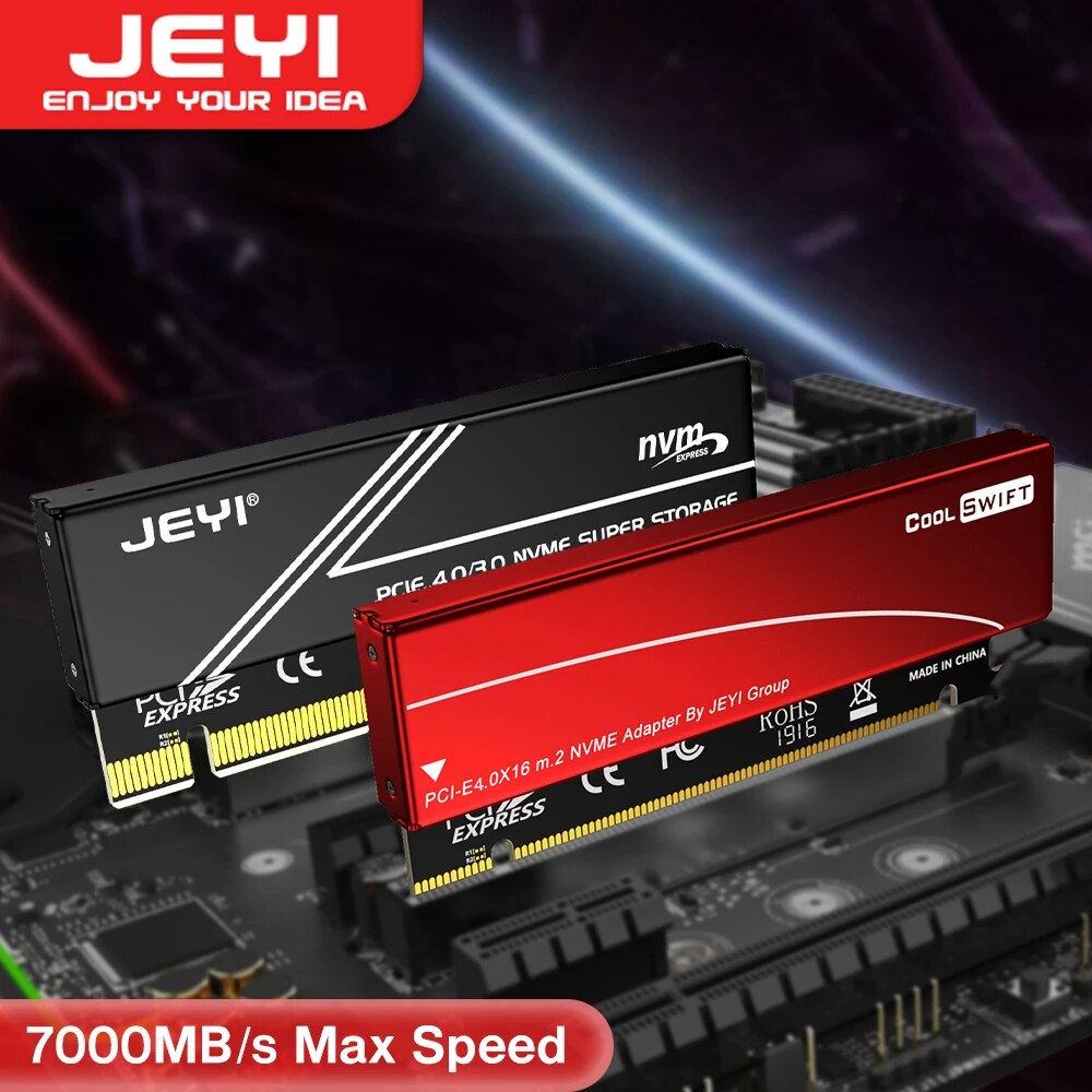 JEYI M.2 NVME To PCIE 4.0 X16  - Samsung Ssd 980 Pro recension och pris