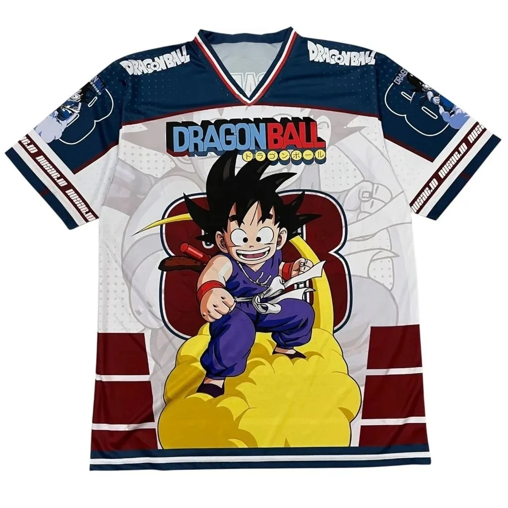 Dragon Ball Kid Goku Retro Gam - Retro Gaming Jersey recension och pris