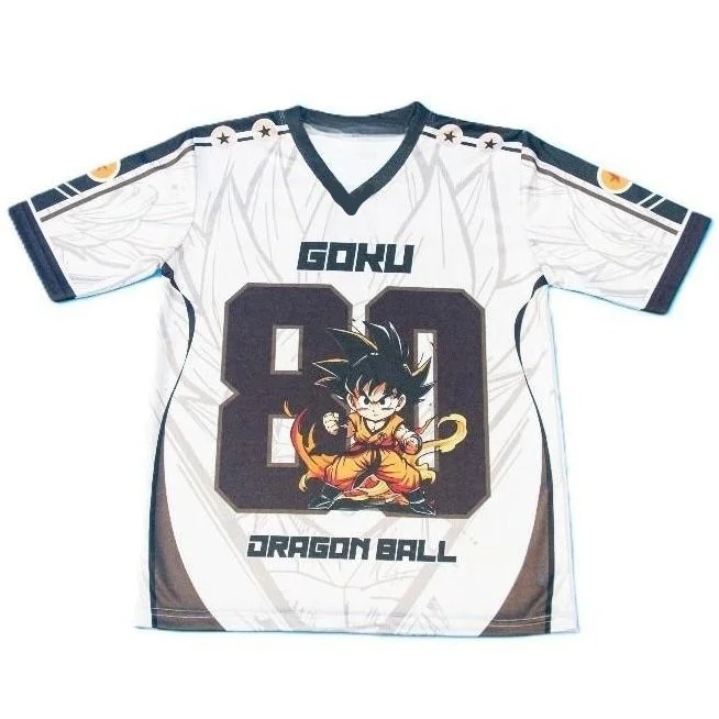 Dragon Ball Kid Goku Retro Gam - Retro Gaming Jersey recension och pris