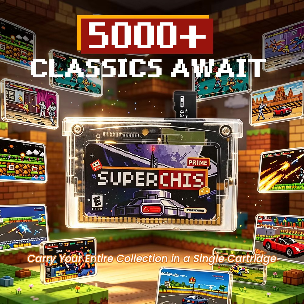 Retro Superchis Flash Game Car - Retro Gaming Box recension och pris