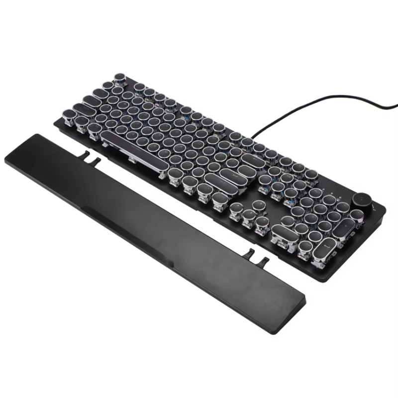 Typewriter Style Gaming Keyboa - Retro Gaming Uk recension och pris