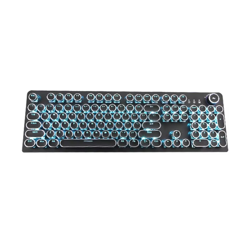 Typewriter Style Gaming Keyboa - Retro Gaming Uk recension och pris