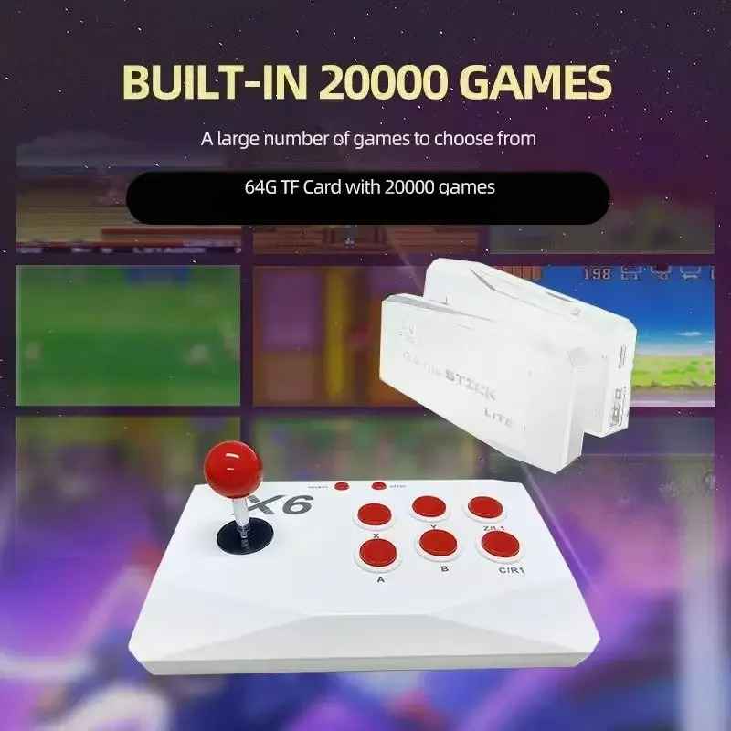 New X6 Video Game Console 4K H - Retro Gaming Tv recension och pris