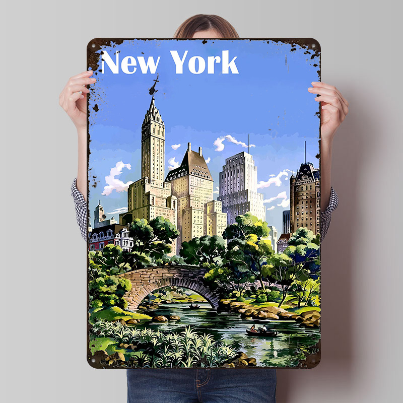 New York Printing Poster Custo - Retro Gaming York recension och pris