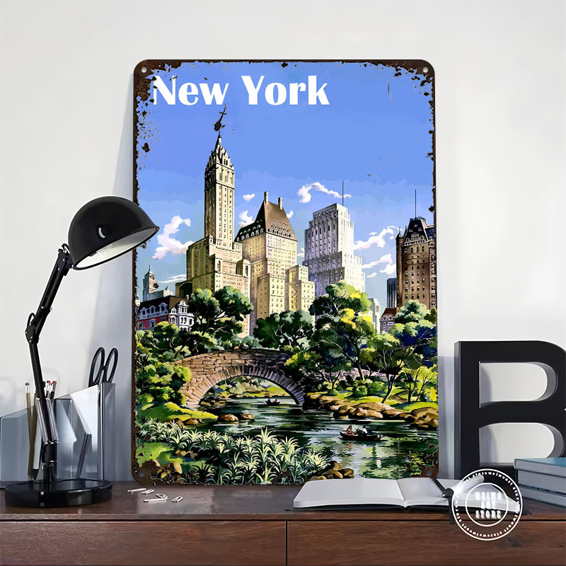 New York Printing Poster Custo - Retro Gaming York recension och pris