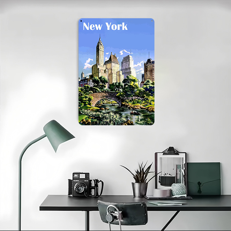 New York Printing Poster Custo - Retro Gaming York recension och pris