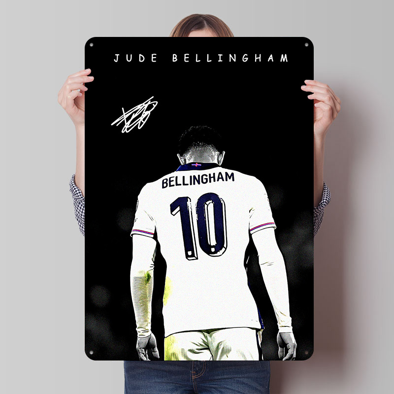 Bellingham Soccer Jersey Tinpl - Retro Gaming Jersey recension och pris