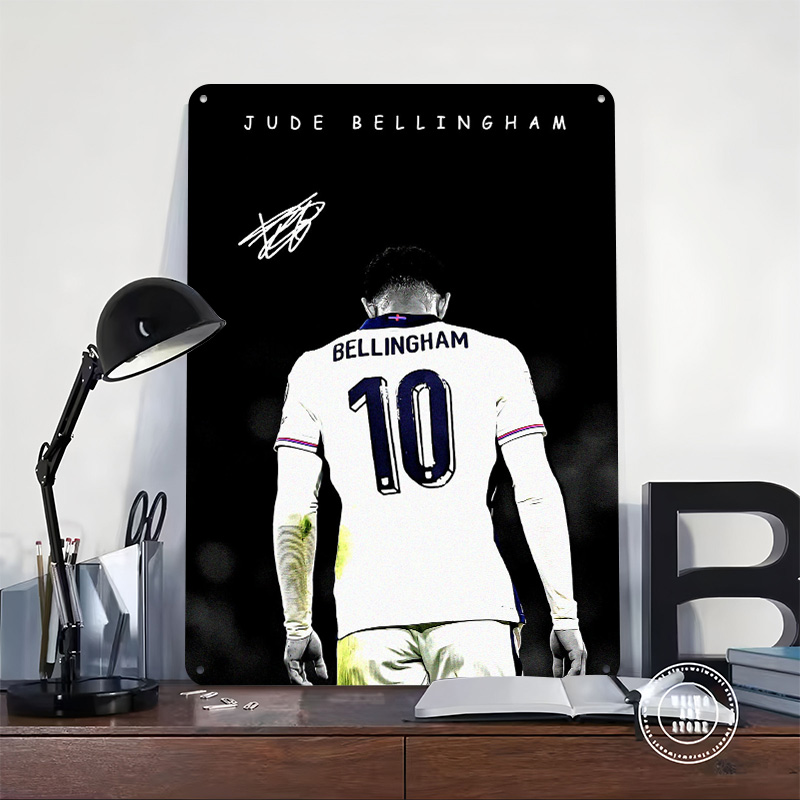 Bellingham Soccer Jersey Tinpl - Retro Gaming Jersey recension och pris