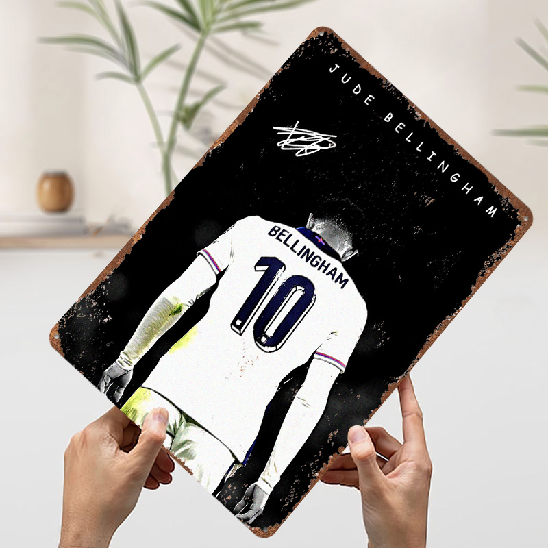 Bellingham Soccer Jersey Tinpl - Retro Gaming Jersey recension och pris
