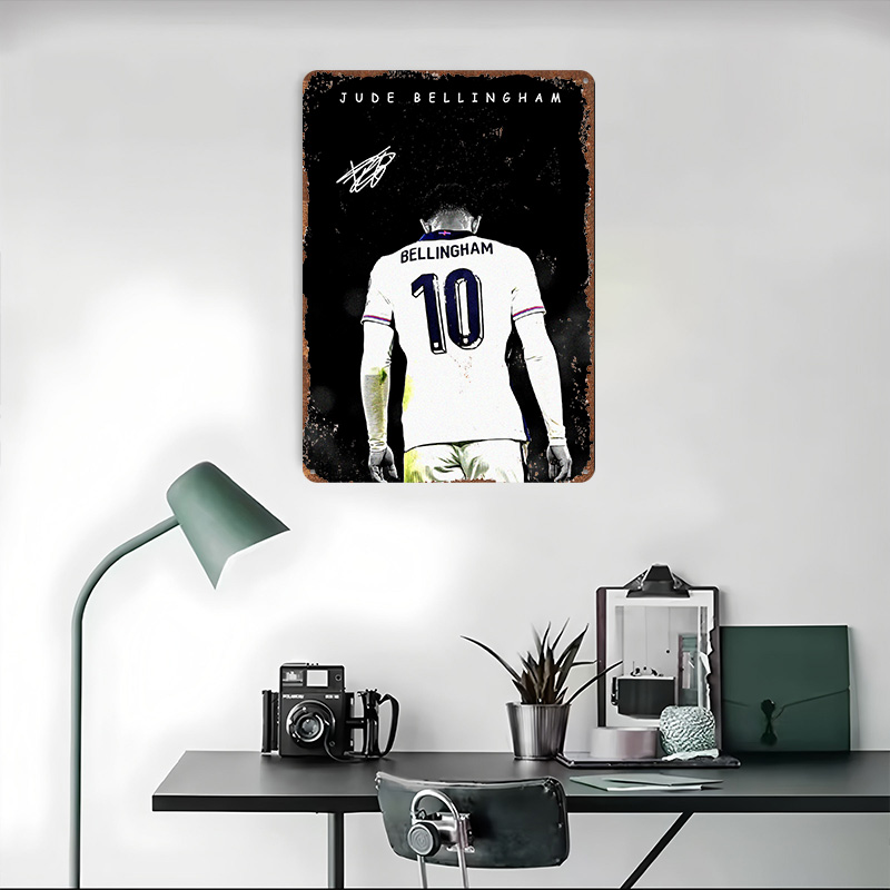 Bellingham Soccer Jersey Tinpl - Retro Gaming Jersey recension och pris