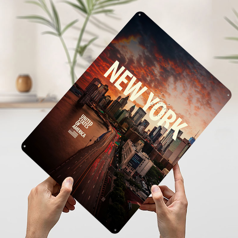 New York City Skyline Printed  - Retro Gaming York recension och pris