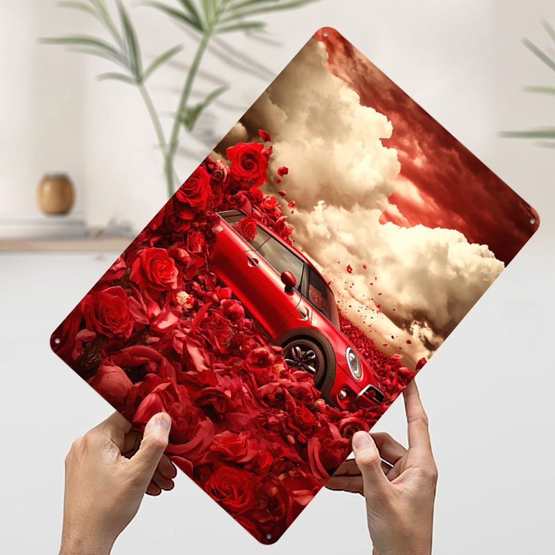 Red UK Car Cooper in Rose Fiel - Retro Gaming Uk recension och pris