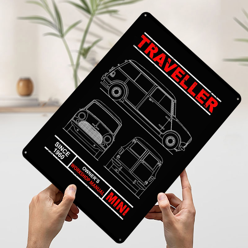 UK Car-Traveller Blueprint Pos - Retro Gaming Uk recension och pris