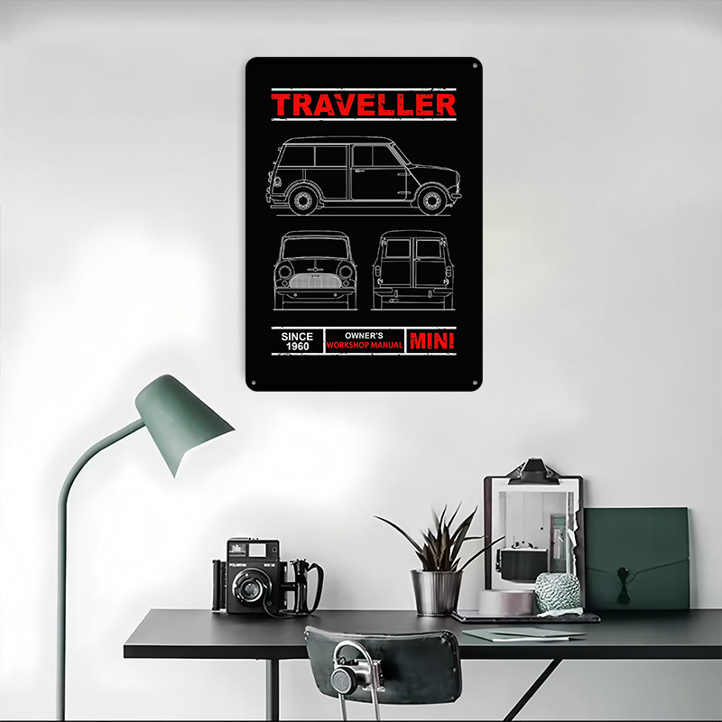 UK Car-Traveller Blueprint Pos - Retro Gaming Uk recension och pris