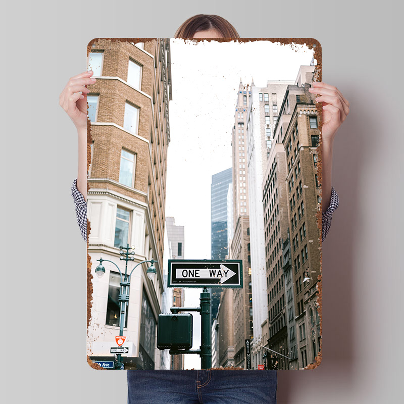 Fifth Avenue New York Tinplate - Retro Gaming York recension och pris