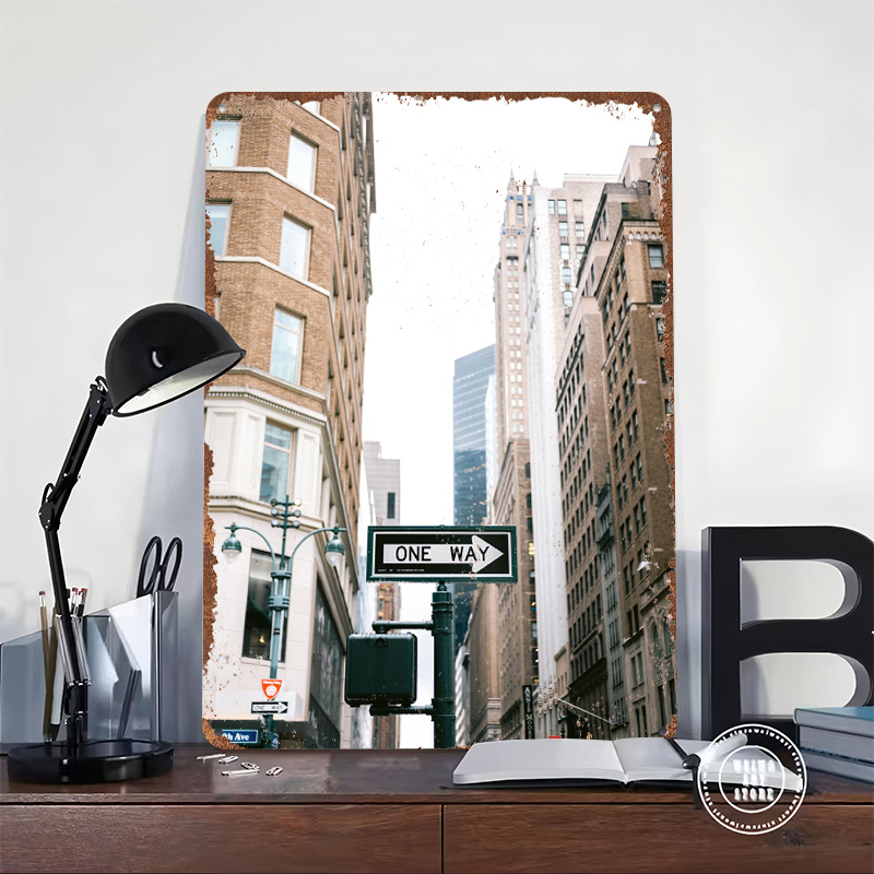 Fifth Avenue New York Tinplate - Retro Gaming York recension och pris