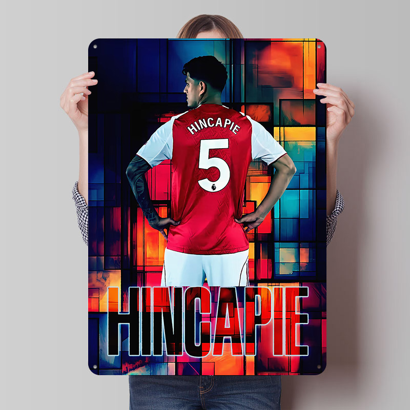 Hincapie Soccer Jersey Tinplat - Retro Gaming Jersey recension och pris