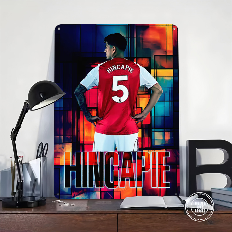 Hincapie Soccer Jersey Tinplat - Retro Gaming Jersey recension och pris