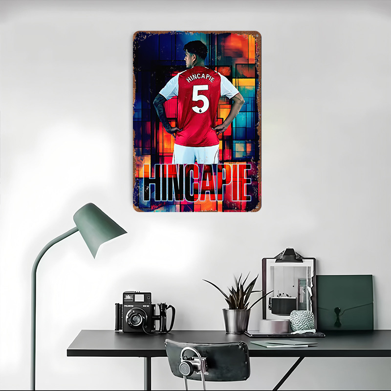 Hincapie Soccer Jersey Tinplat - Retro Gaming Jersey recension och pris