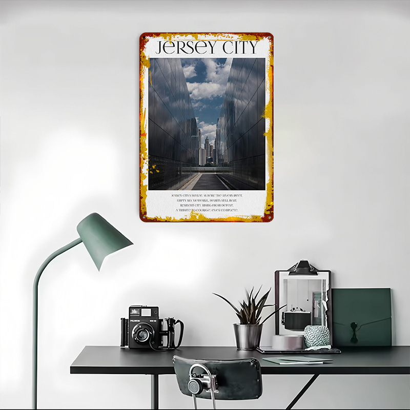 Jersey City Poster Customized  - Retro Gaming Jersey recension och pris