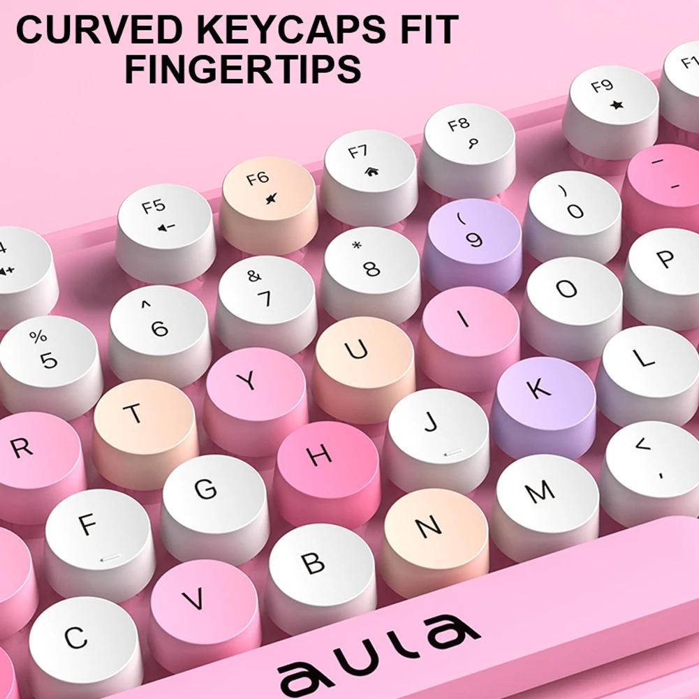 AULA AC306 2.4G Wireless Keybo - Retro Gaming Uk recension och pris
