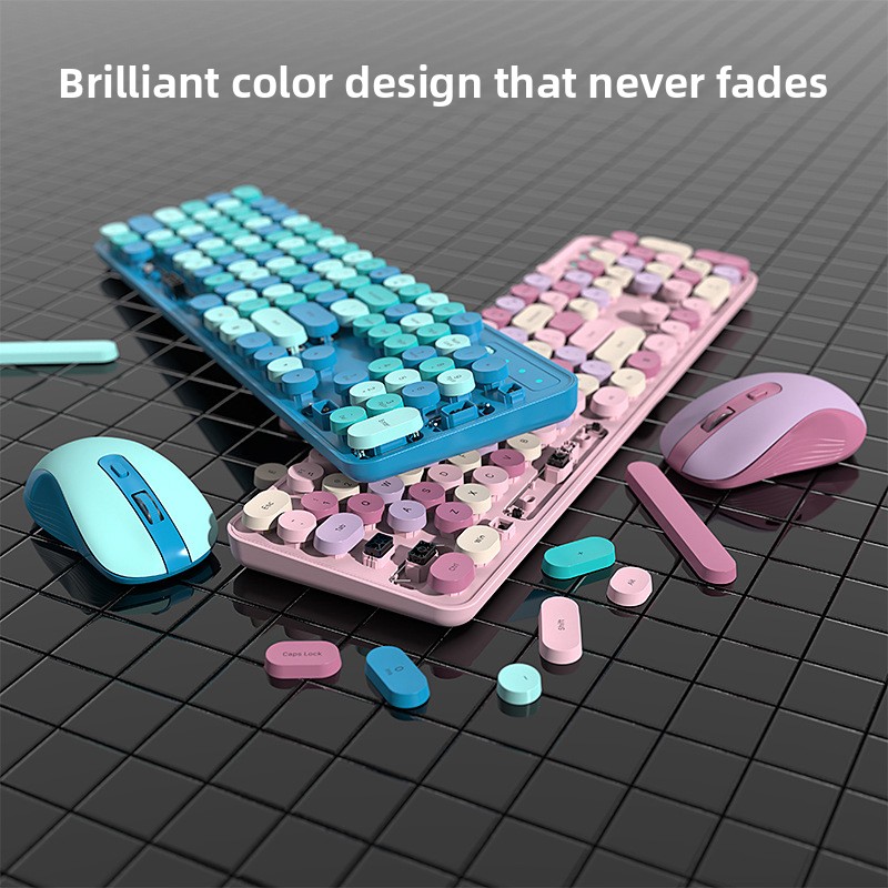 Custom Wireless Keyboard Mouse - Retro Gaming Uk recension och pris