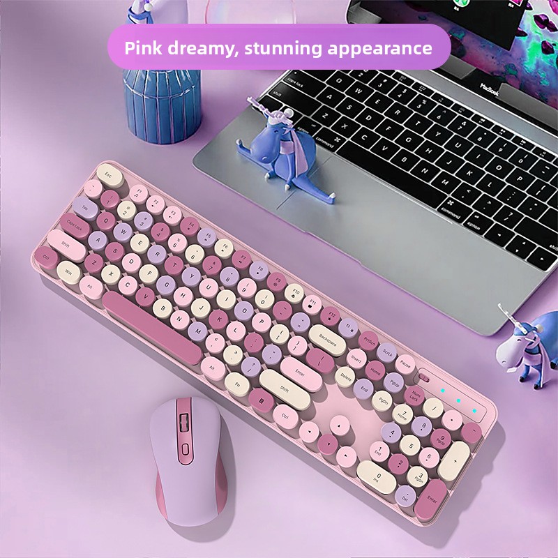 Custom Wireless Keyboard Mouse - Retro Gaming Uk recension och pris