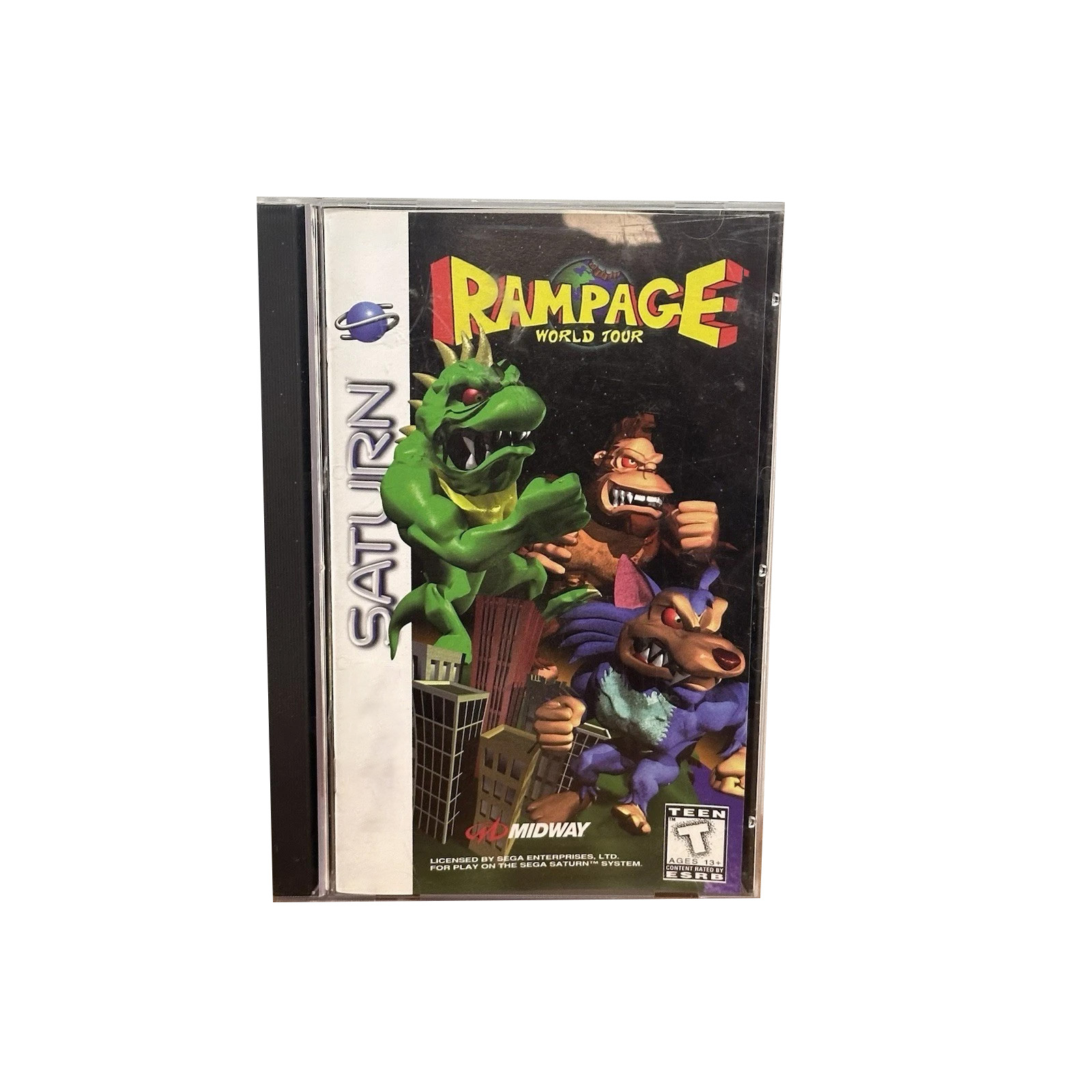 Saturn Copy Disc Game rampage  - Retro Gaming Box recension och pris