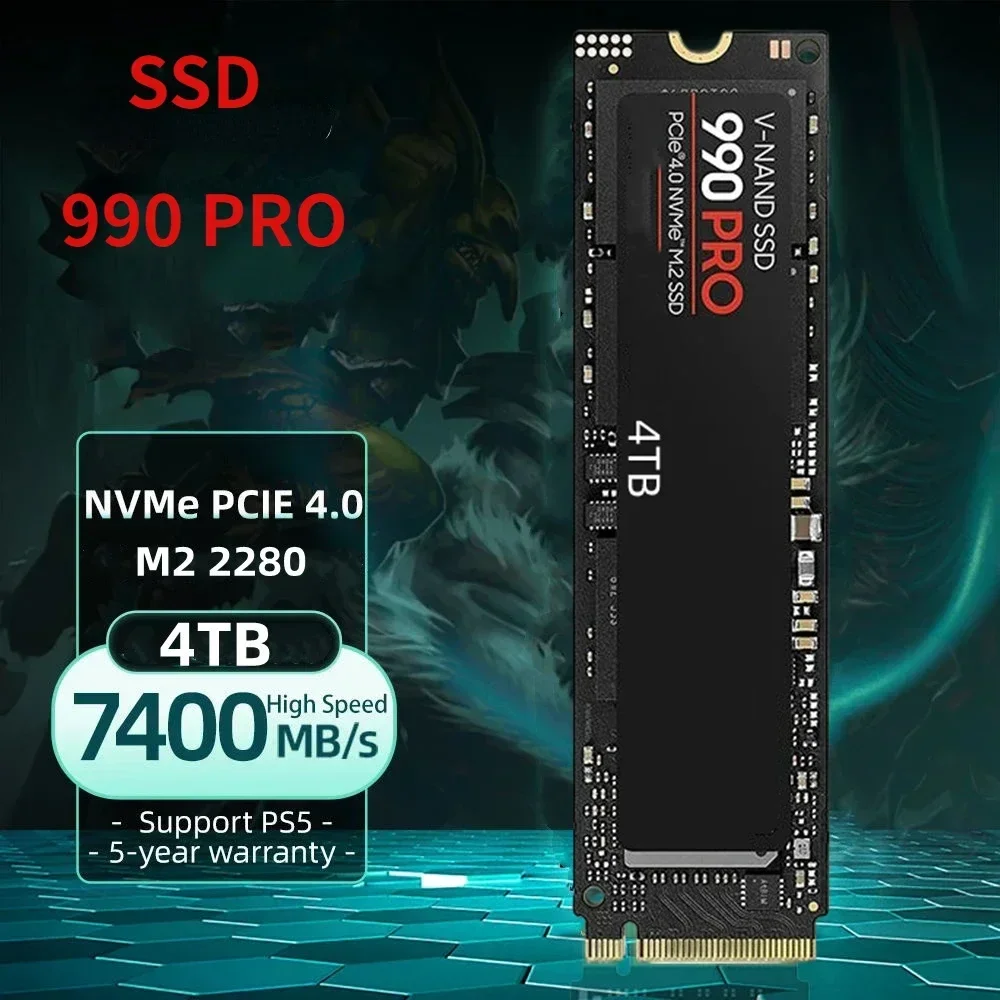 2025 SSD 990 PRO M2 NVMe 2 To  - Samsung Ssd 980 Pro recension och pris