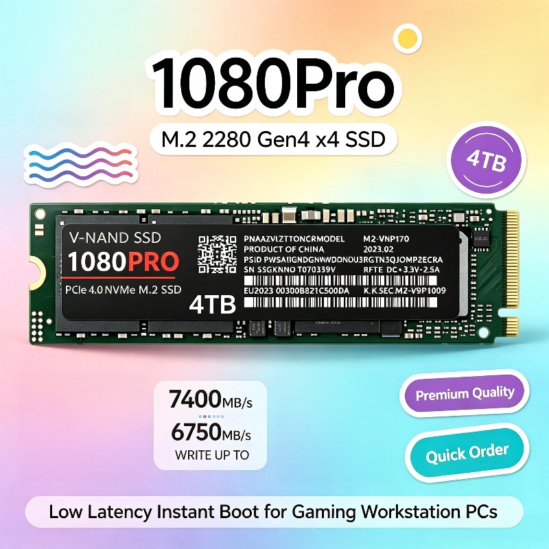 Original 1080Pro 512GB/1TB/2TB - Samsung Ssd 980 Pro recension och pris