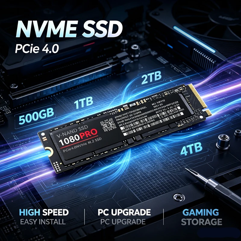 New 1080PRO M.2 2280 NVMe PCIe - Samsung Ssd 980 Pro recension och pris