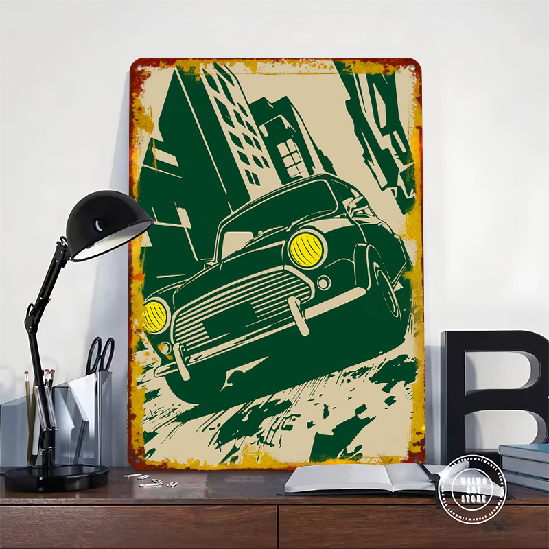 Retro UK Car Cooper in a City  - Retro Gaming Uk recension och pris