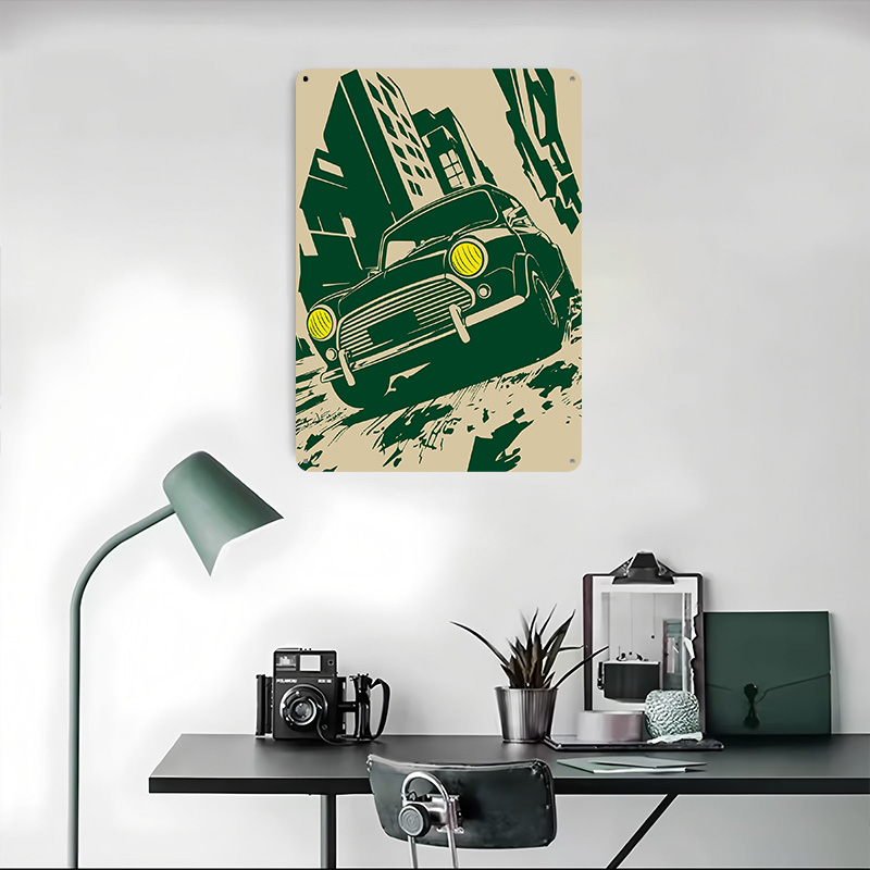 Retro UK Car Cooper in a City  - Retro Gaming Uk recension och pris