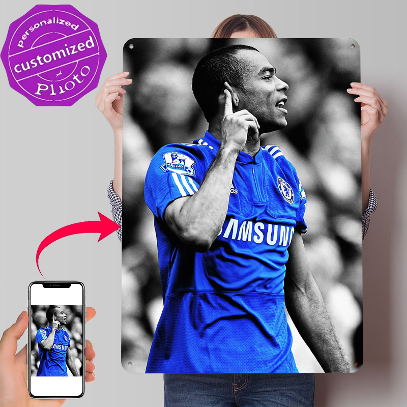 Ashley Cole in Chelsea Jersey  - Retro Gaming Jersey recension och pris