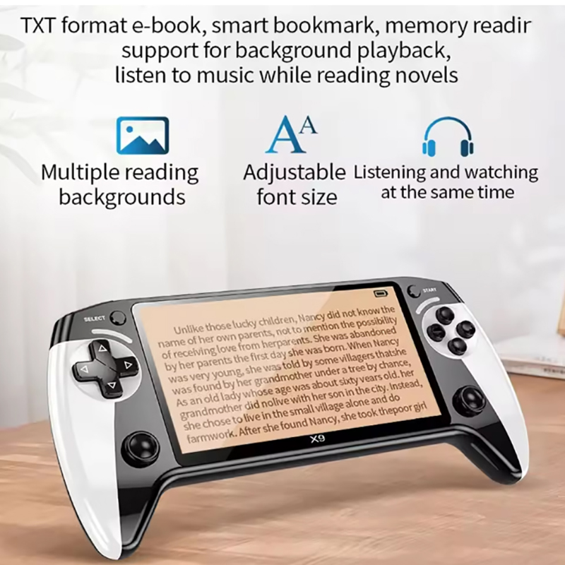 X9 Portable Handheld Game Cons - Retro Gaming Tv recension och pris