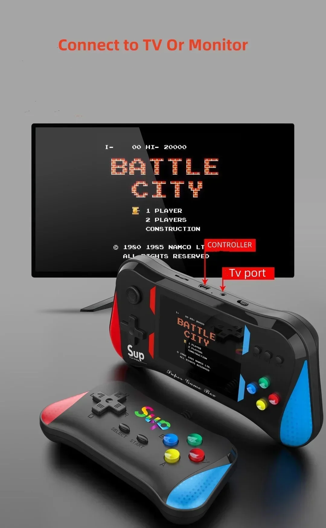 Children's Game Console Palm R - Retro Gaming Box recension och pris