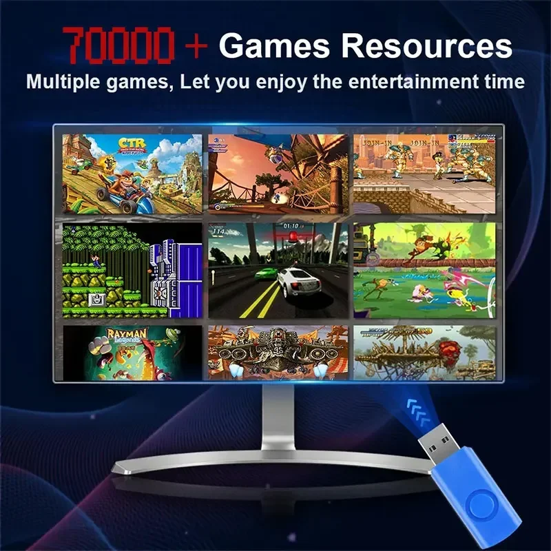 Retro Gaming Console 70000+ Ga - Retro Gaming Tv recension och pris